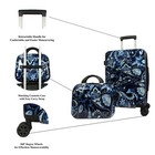 Traveler Seasons 2-piece Hardside Carry-on Spinner Luggage Set     Paisley