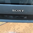 Sony Trinitron Kv-27ts36 20    Crt Color Tv Gray  S-video composite  Speakers