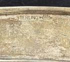 Antique Webster Silver Sterling Oblong Napkin Ring Holder Monogrammed    jack    16g