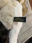 Vermont Teddy Bear Misfit Patchwork Plush 16  Brown Cream Stuffed Animal Jointed