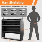 52  w X 46  h X 13  d Cargo Van Shelving Storage System For Chevy Express  Nv
