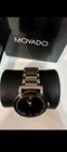 Movado Bold 42mm Black Dial Black Ion-plated Quartz Watch 360036
