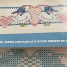 Vintage Janlynn Borderline Hand Towel To Cross Stitch Geese 1990 No Threads