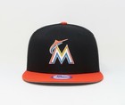 New Era 950 Boys Girls Cap Miami Marlins 2tone Black Orange Youth Snapback Cap