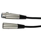 2pack Xlr Male To Female Mic Cord Microphone Audio Extension Cable 25 Ft Foot 