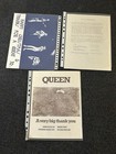 Queen 1976 Complete Set Vintage Fan Club Magazines Fanclub 