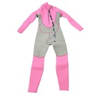 Slinx Women Thermal Flex Full Body Pink Grey Wetsuit Size Xs