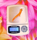        Awesome Antique Victorian Large Real Coral Branch Watch Fob Or Pendant        