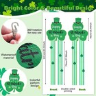 40   St  Patrick s Day Green Shamrock Windsock - Outdoor Decoration