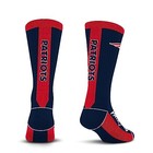 For Bare Feet Nfl England Patriots Mvp Crew Sock Team Color Large