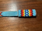 Vintage Handmade Native American Loom   Peyote Stitch Hat Band