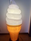 Nissei Ice Cream Cone Led Lamp Light Soft Serve Not For Sale Display 38 Inch Jpn