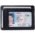 Alpine Swiss Rfid Dermot Money Clip Front Pocket Wallet For Men Leather