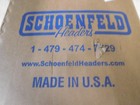 New Shoenfeld 1186-3 Headers Imca Wissota Race Car Dirt Modified Sbc Chevy 1 3 4