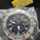 Invicta Aviator Ascend Men s Watch 50mm  W  Jet On Dial Black  New   