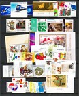 China Prc Mint Nh Stamp Collection On Pages With Souvenir Sheets