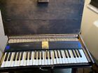 Antique French Silent Practice Piano Owned By Mobilgrave Samud France  As Is