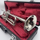 Yamaha Silver Trumpet Ytr1310 Ytr-1310 With Hard Case Used