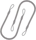 Curtain Tiebacks Ropes  2pcs Decorative Handmade Tie Backs Curtain Holdbacks    