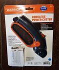 Warrior Cordless Power Cutter  4v Lithium-ion Battery W extra Blades Included 