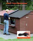 Vevor 20 X 20 Ft Roll Roofing 45 Mil Epdm Rubber Roofing For Rvs  Roofs  Ponds