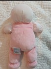 Vintage Collectible B gosh Pink white Plush Baby Doll Lovey Dolls Theme  O-6 M