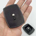 Quick Release Tripod Monopod Head Screw Adapter Mount Black For Velbon