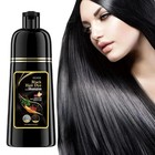 Instant Black Hair Dye Shampoo For Women   Men 3 In 1 Magic Hair Color Shampoo