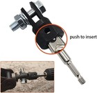 1 2 Inch Car Scissor Jack Adapter Chrome Vanadium Steel Drive Impact Wrench Tool