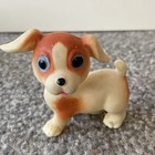 1950s Squeak Toy Lot Of 8 Soft Rubber Baby Animals Lamb Elephant Japan No Squeak