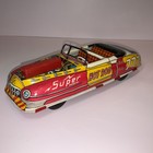 Marx Toys Vintage 40s-50s Tin Hot Rod Car 777 Lumar Special Super Motor Oil Work