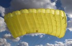 Fury 220 Skydiving Parachute Reserve Canopy - Yellow 7 Cell - Mint Shape