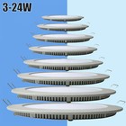 9w 12w 15w 18w 24w Led Recessed Ceiling Panel Down Lights Bulb Slim Lamp Fixture