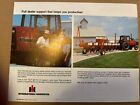 Vintage  International Advertising Brochure -30 Series Tractors 80-113 Hp  -1982