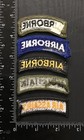 Lot Of 5 Vintage Us Army Tabs Patches Airborne Mountain Air Assault 