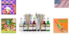 Tiger s Blood  Pina Colada  Blue Raspberry Syrup Set