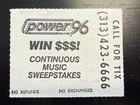 Metallica Ticket Stub Cobo Arena Nov 25  1988 Rock Music Concert Vintage Rare