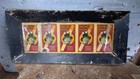 Rare Vintage  passing Show  Cigarettes Adv  Wall Hanging Tin Sign Board Framed