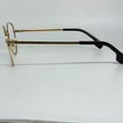 Versace Eyeglasses Frames Mod 1279 1002 Black Gold Logos  53-20-145 H18834
