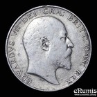 Great Britain  Edward Vii  Halfcrown 1902  Vf vf 