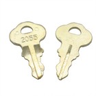Plentzom 2055 Keys Compatible With Bradley Paper Towel Toilet Tissue Bronze