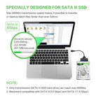 Usb To Sata Adapter Cable Data Converter 3 0 To 2 5  For Hard Drive Ssd To Usb