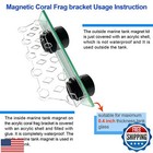 Aquarium Choice Coral Plug Holder Coral Frag Rack Magnetic Holder Reef Magnet