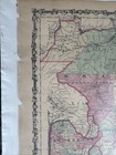 Historical Map Johnson New Illustrated Family Atlas Brazil Civil War 1860