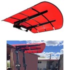 Sun Shield Tuff Top Tractor Canopy For 2  X 2  Or 2  X 3  Rops 48  X 52  Red New