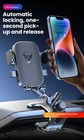 Universal 360   Car Phone Holder Dashboard Mount For 4 7 To 7 Inch Smartphones Us