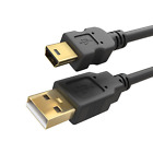 Mini Usb Cable Charger Lead Usb A To 5 Pin Mini B Sync Charge 1 5ft 3ft 6ft 10ft