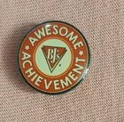 Bj s Restaurant Brewhouse Worker Awesome Achievement Employee Award Lapel Pin