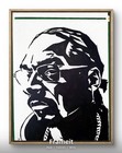 Original Modern 14x11 Snoop Dogg Minimalsm  Expressionist Painting Canvas