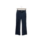 Betabrand Dress Pant Yoga Pants Pull-on Denim Bootcut Jean In Indigo Size Xs